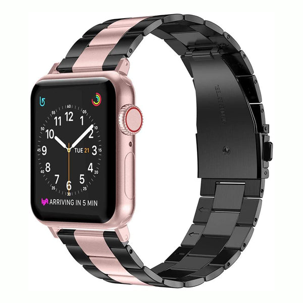 Wearlizer Stainless Steel Apple Watch Band Ultra-Thin Lightweight