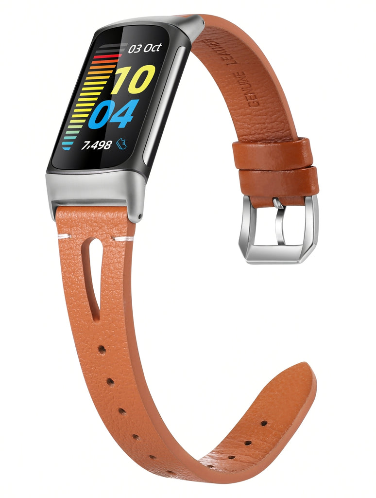 Leather strap for discount fitbit charge 3