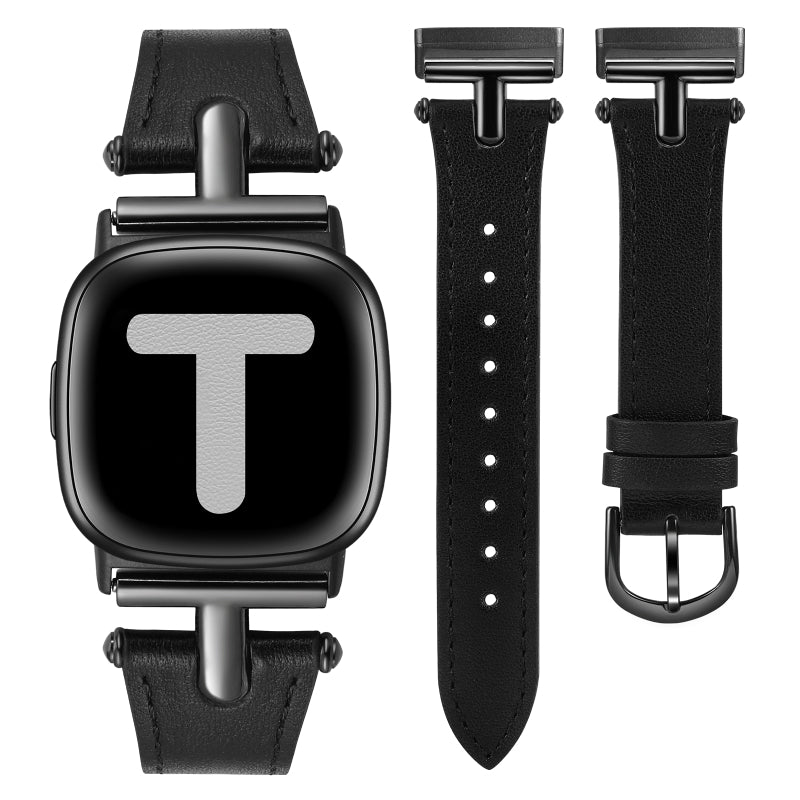 Simpeak Sport Band For Fitbit Blaze - Black Silicone Strap With Silver Metal Frame Replacement