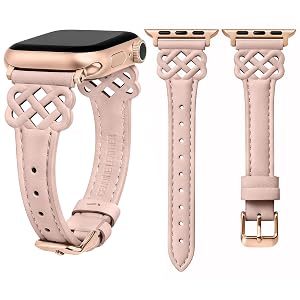 Wearlizer Celtic Knot Leather Compatible with Apple Watch