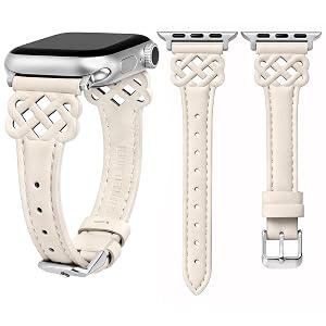 Wearlizer Celtic Knot Leather Compatible with Apple Watch