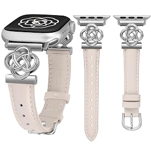 Wearlizer Leather Celtic Strap Compatible with Apple Watch