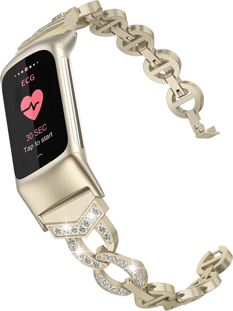 Bracelet Compatible Avec Fitbit Charge 5 Pour Femmes Et - Temu France
