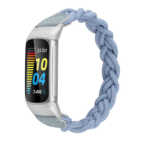 Wearlizer Fitbit Charge 5 Bands Solo Loop  Soft Elastic Strap