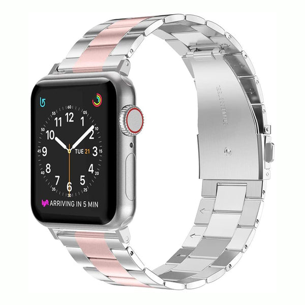 Wearlizer Stainless Steel Apple Watch Band Ultra-Thin Lightweight