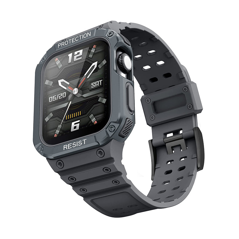 Wearlizer Apple Watch Band 41mm 40mm 38mm with Protective Case, Rugged