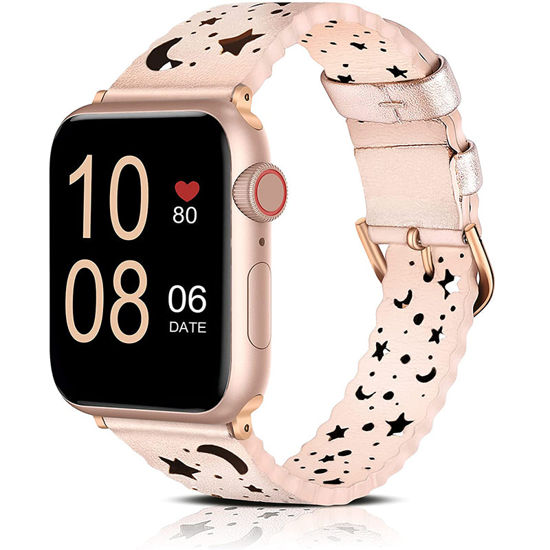 Leather apple watch band 38mm women's clearance
