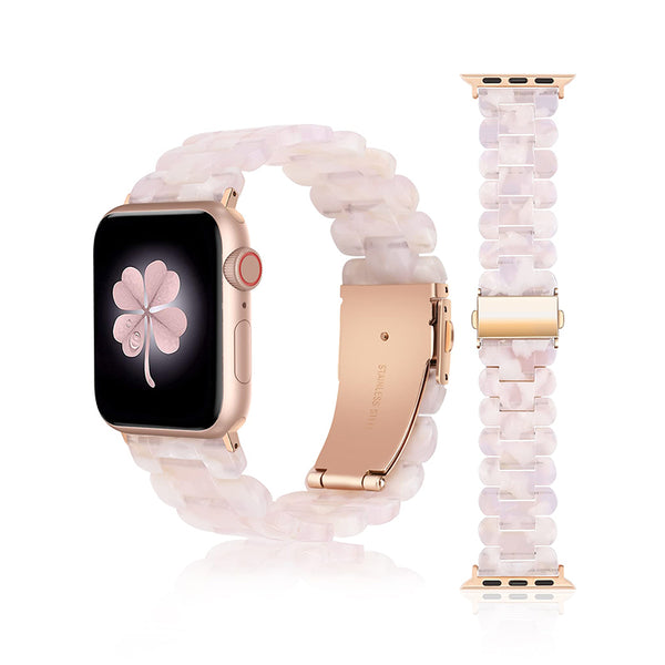 Wearlizer  Resin Bands Lightweight Compatible with Apple Watch SE 7 6 5 4 3 2 1